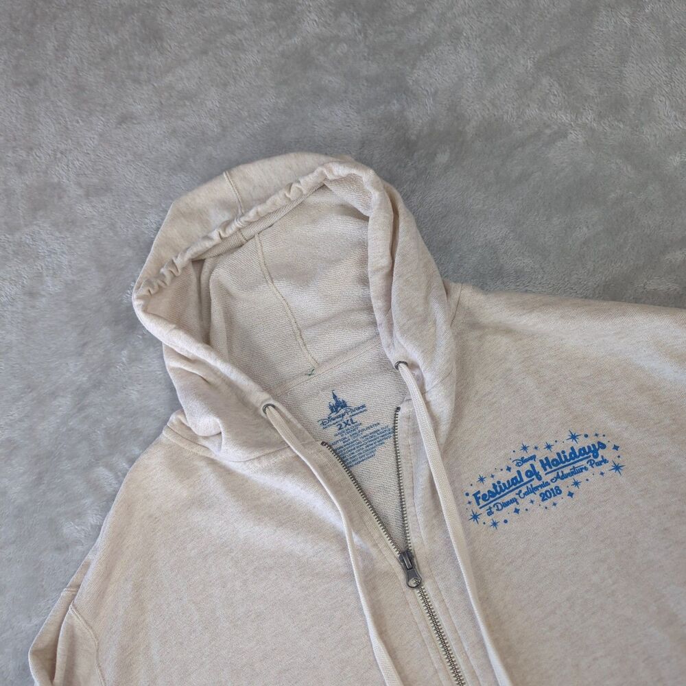 Disney California Adventure Festival of Holidays 2018 Hoodie Mens 2XL Mickey XXL
